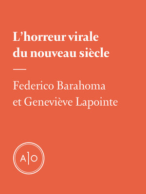 cover image of L'horreur virale du nouveau siècle